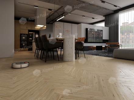 Ламинат Alpine Floor Herringbone 8 Pro «Ламинат Дуб Лион», LF102-1