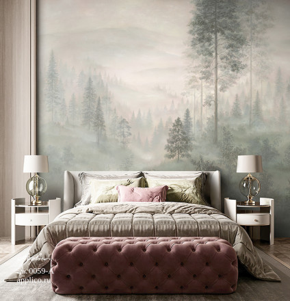 Фреска Applico Four «Хвойный лес», 0059-A