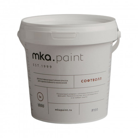Декоративная краска МКА «Софтволл»