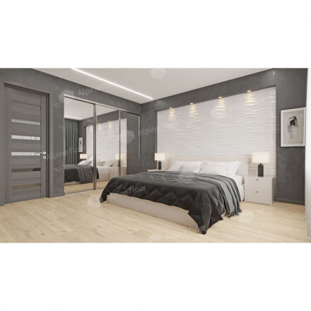 ПВХ-плитка Alpine Floor Classic Light «Дуб Ваниль», ECO 106-22 MC