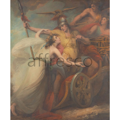 Фреска Affresco, William Artaud The Triumph of Mercy