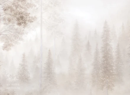 Фреска Applico Four «Хвойный лес», 0059-B