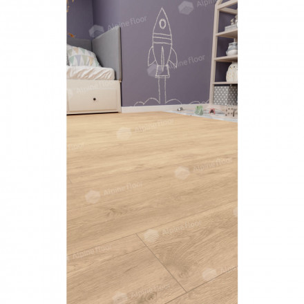 ПВХ-плитка Alpine Floor Classic Light «Дуб Ваниль Селект», ECO 106-33 MC