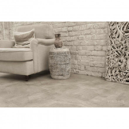 ПВХ-плитка Vinilam Ceramo Vinilam Stone «Бетонная Смесь», 61603