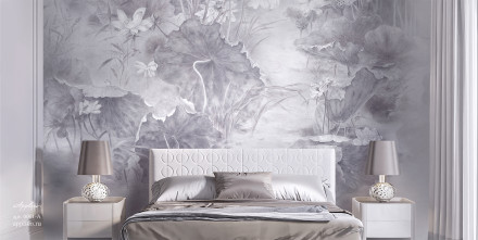 Фреска Applico Four «Восточная акварель», OP 0061-A