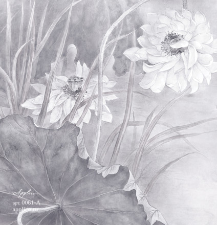 Фреска Applico Four «Восточная акварель», OP 0061-A