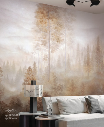 Фреска Applico Four «Хвойный лес», 0059-Br1