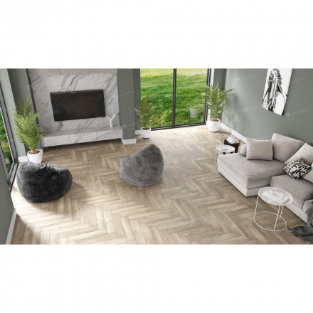 ПВХ-плитка Alpine Floor Parquet LVT «Дуб Натуральный Отбеленный», ECO-16-5