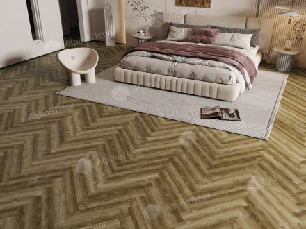 Ламинат Alpine Floor Herringbone 8 Pro «Ламинат Дуб Марсель», LF102-9