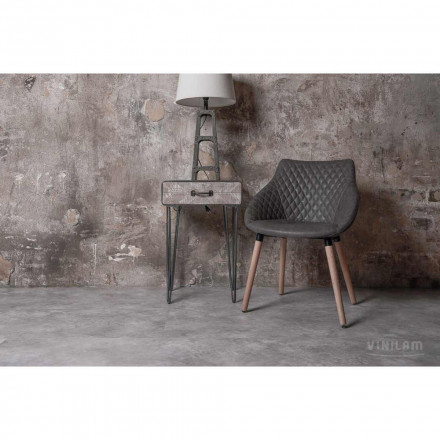 ПВХ-плитка Vinilam Ceramo Vinilam Stone «Бетон», 61606