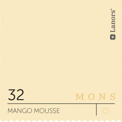 Краска Lanors Mons «Mango Mousse» (Манговый мусс), 32