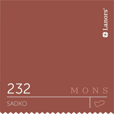 Краска Lanors Mons «Sadko» (Садко), 232
