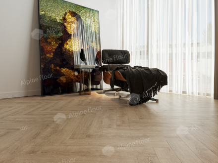Ламинат Alpine Floor Herringbone 8 Pro «Ламинат Дуб Прованс», LF102-7