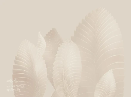 Фреска Applico Four «Парящие листья», VR.0055-A