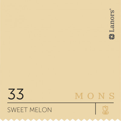 Краска Lanors Mons «Sweet Melon» (Сладкая дыня), 33