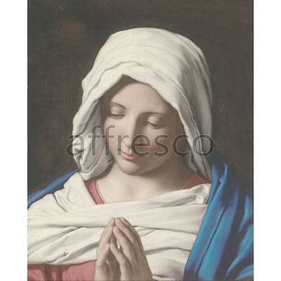 Фреска Affresco, Sassoferrato Madonna in prayer