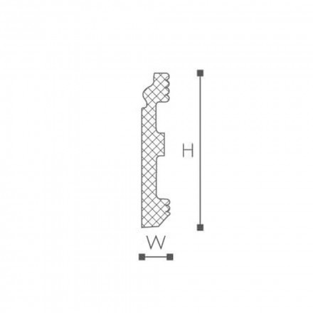 Плинтус NMC Wallstyl, FL1 flex