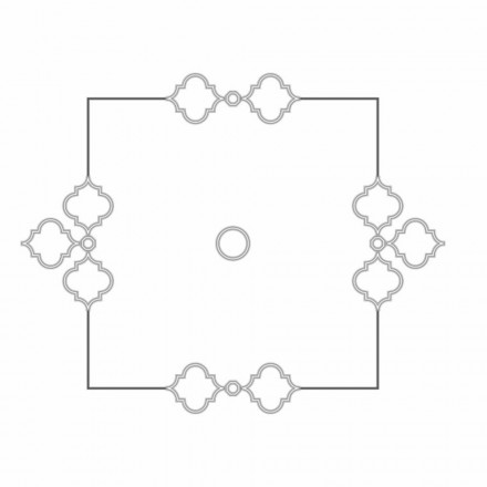 Готовое решение: Узел RoDecor Легенды Ар-деко «Рамбова Ф1», 66406AR