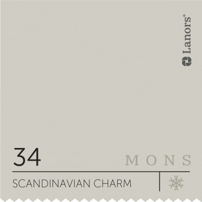 Краска Lanors Mons «Scandinavian Charm» (Скандинавское очарование), 34