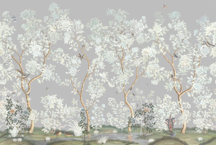 Фреска Applico Four «Сад шинуазри», VR.0054-A