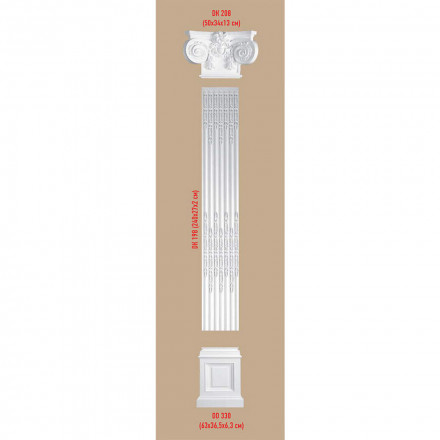 Пилястра Decomaster, DK-198