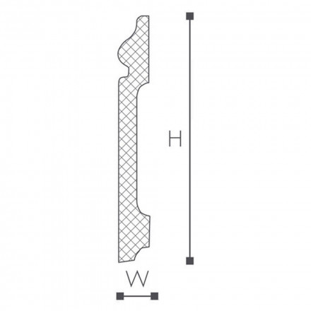 Плинтус NMC Wallstyl, FL2