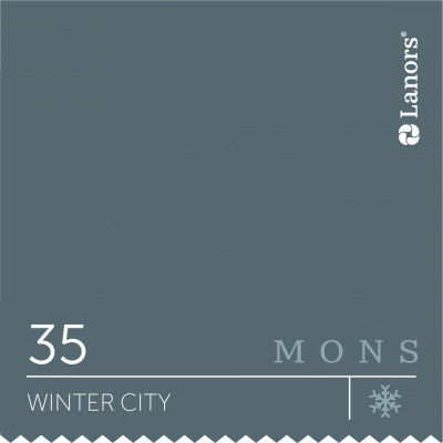 Краска Lanors Mons «Winter City» (Зимний город), 35
