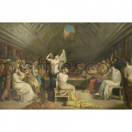 Фреска Affresco, Theodore Chasseriau Tepidarium