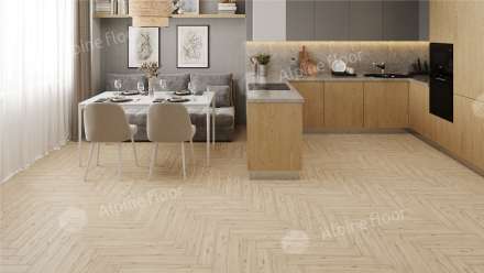 Ламинат Alpine Floor Herringbone 12 Pro «Ламинат Дуб Лион», LF106-01