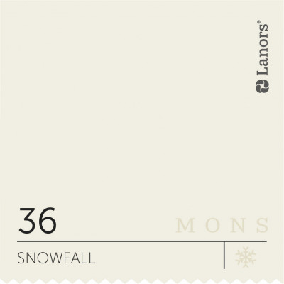 Краска Lanors Mons «Snowfall» (Снегопад), 36