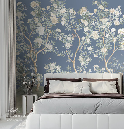 Фреска Applico Four «Сад шинуазри», VR.0054-S2