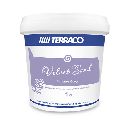 Декоративная краска Terraco «Velvet Sand»