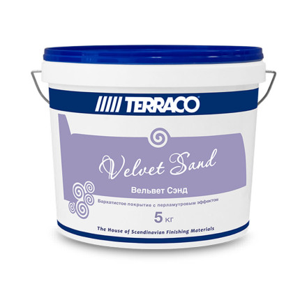 Декоративная краска Terraco «Velvet Sand»