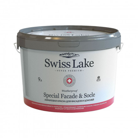 Swiss Lake «Special Faсade &amp; Socle» фасадная краска