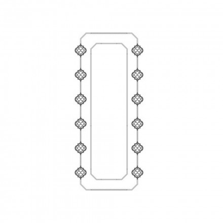 Готовое решение: Узел RoDecor Легенды Ар-деко «Рамбова Ф2», 66409AR