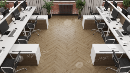 Ламинат Alpine Floor Herringbone 12 Pro «Ламинат Дуб Прованс», LF106-07