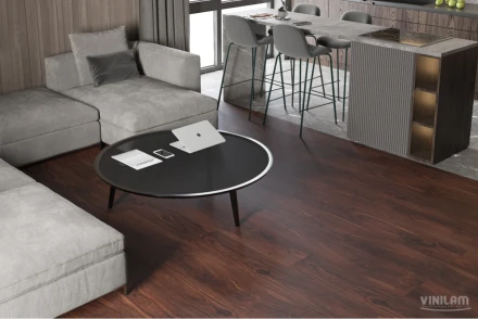 VinilPol SPC плитка «Орех Американский», 8877-EIR