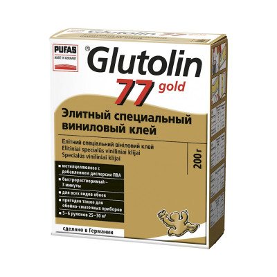 Клей обойный элитный специальный виниловый Glutolin «77 Gold»