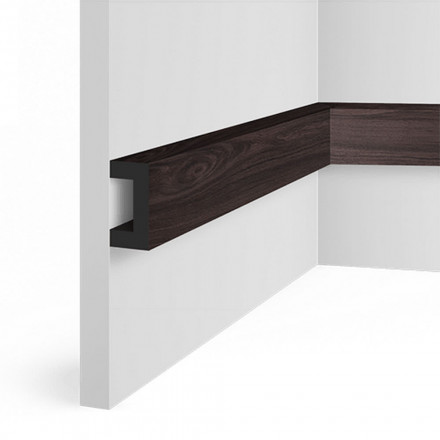 Декоративная рейка HI-Wood, LB40 BR395