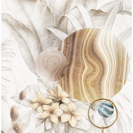 Фреска Pattern Roll, 28 Planetarium