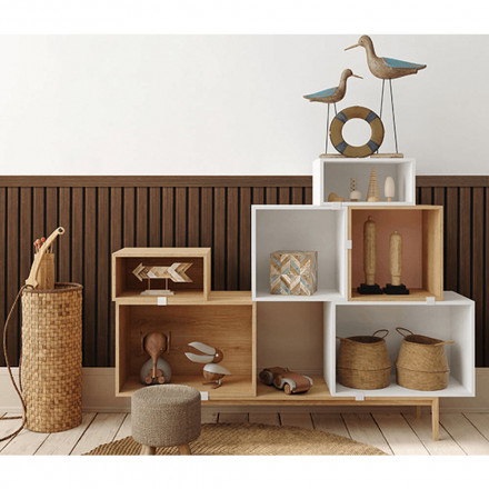 Декоративная рейка HI-Wood, LB40 BR396