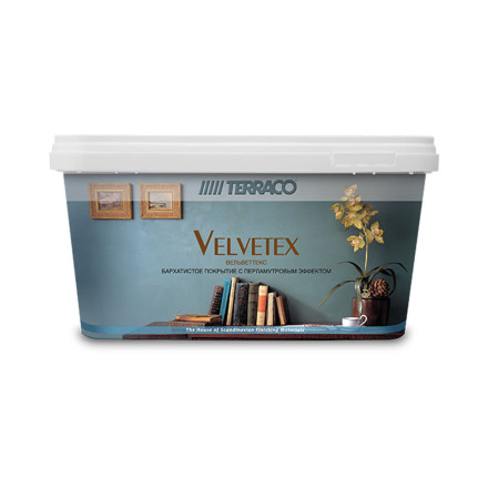 Декоративная краска Terraco «Velvetex Shimmer»