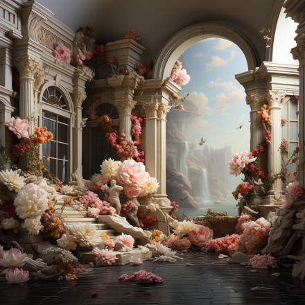 Фреска Renaissance Fresco, AI0009