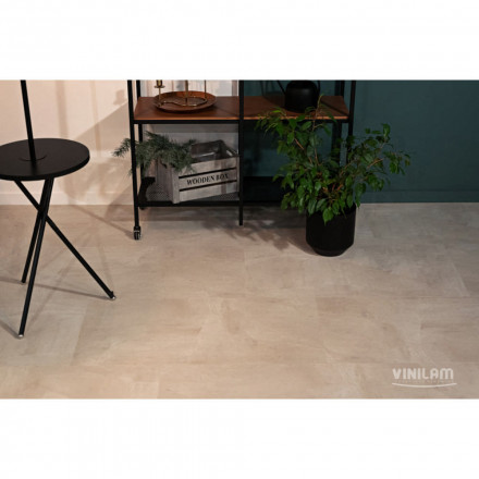 ПВХ-плитка Vinilam Ceramo Vinilam Stone «Бетон Белый», 71615