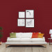 Краска Lanors Mons, цвет «Перламутрово-рубиновый» RAL 3032