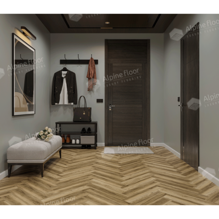 ПВХ-плитка Alpine Floor NUT SPC «Орех Акорн», ECO 22-6 MC