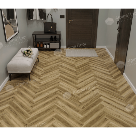 ПВХ-плитка Alpine Floor NUT SPC «Орех Акорн», ECO 22-6 MC
