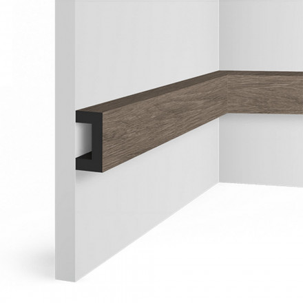 Декоративная рейка HI-Wood, LB40 BR490