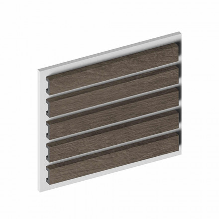 Декоративная рейка HI-Wood, LB40 BR490