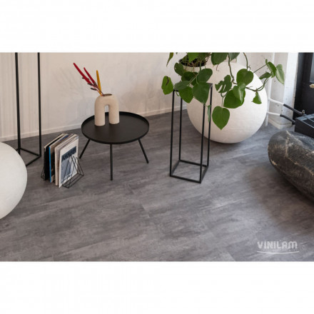 ПВХ-плитка Vinilam Ceramo Vinilam Stone «Цемент Серый», 71616